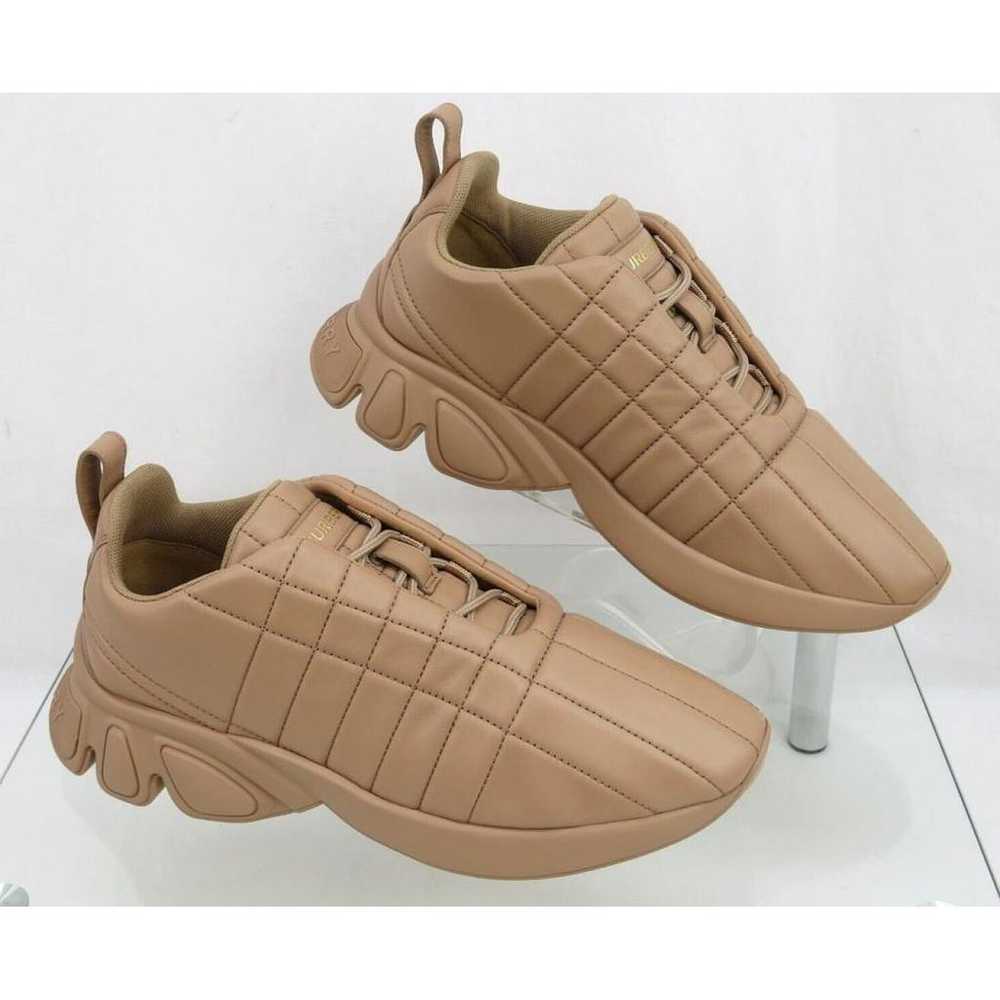 Burberry Leather low trainers - image 7