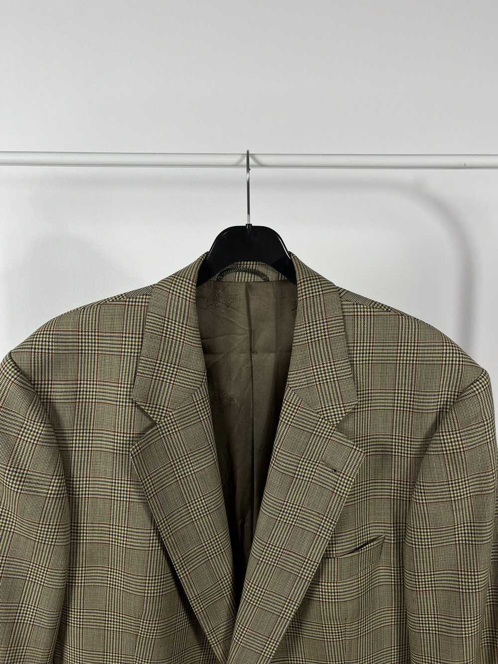 Burberry × Vintage Burberrys Vintage Olive Plaid … - image 2