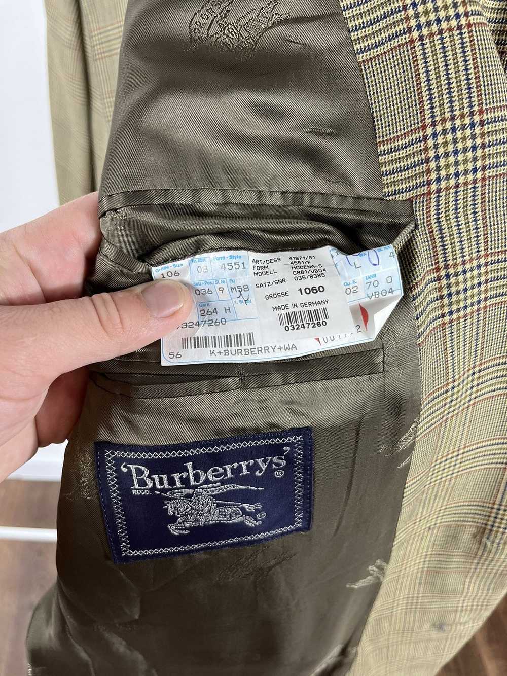 Burberry × Vintage Burberrys Vintage Olive Plaid … - image 4