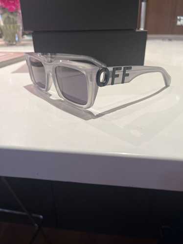 Off-White Off white grey glasses