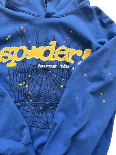 Spider Worldwide Sp5der Hoodie 'TC Blue