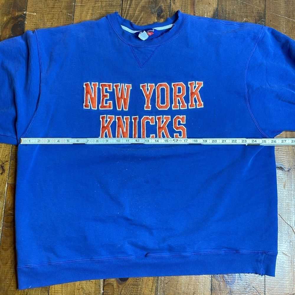 Champion 90s Vintage New York Nicks Champion embr… - image 5