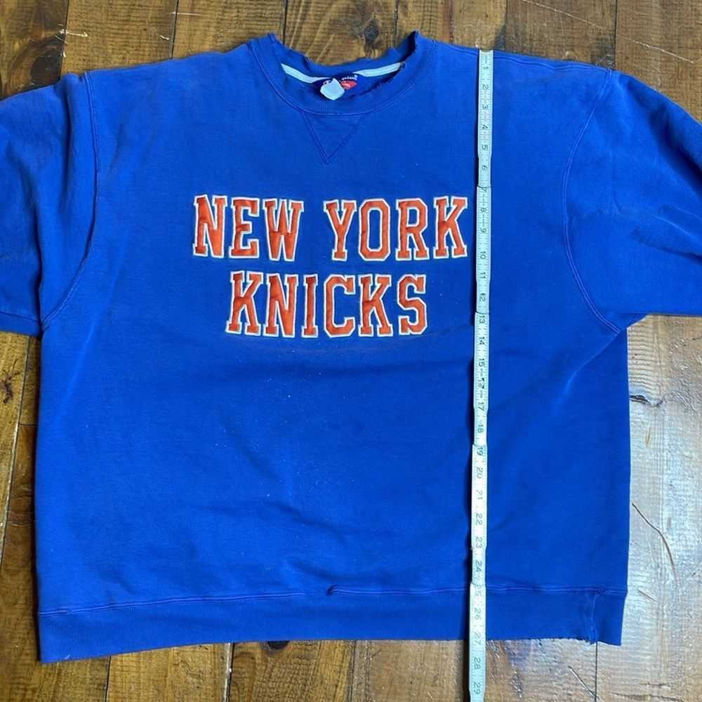 Champion 90s Vintage New York Nicks Champion embr… - image 6