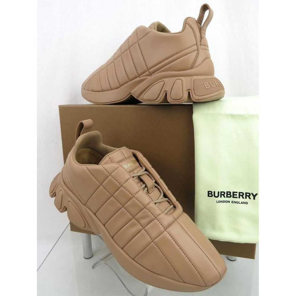 Burberry Leather low trainers - image 2