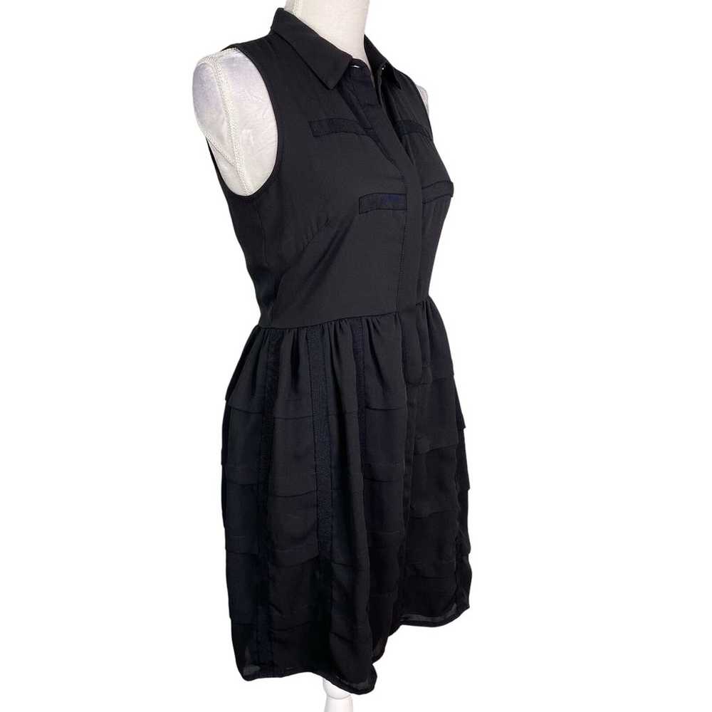 SB by Sachin + Babi Dress 0 Black Sleeveless Laye… - image 11