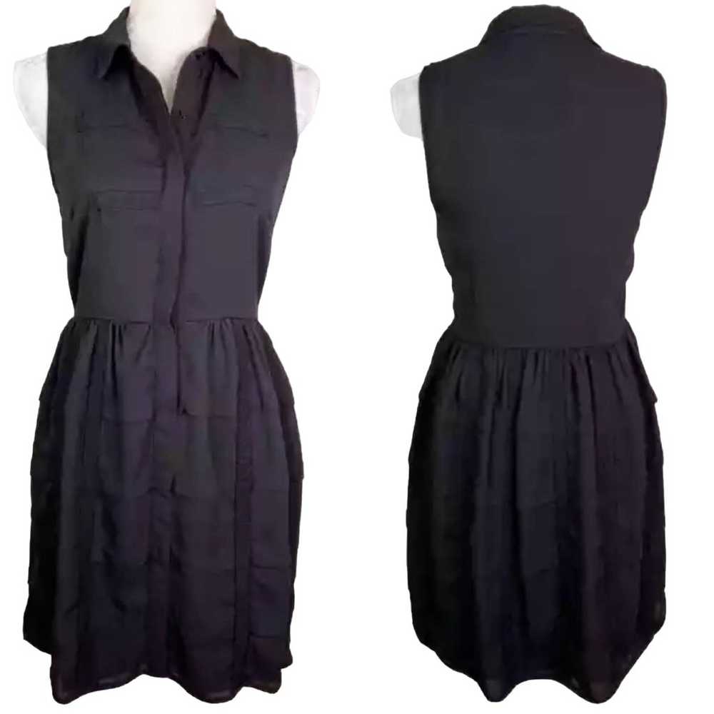 SB by Sachin + Babi Dress 0 Black Sleeveless Laye… - image 1
