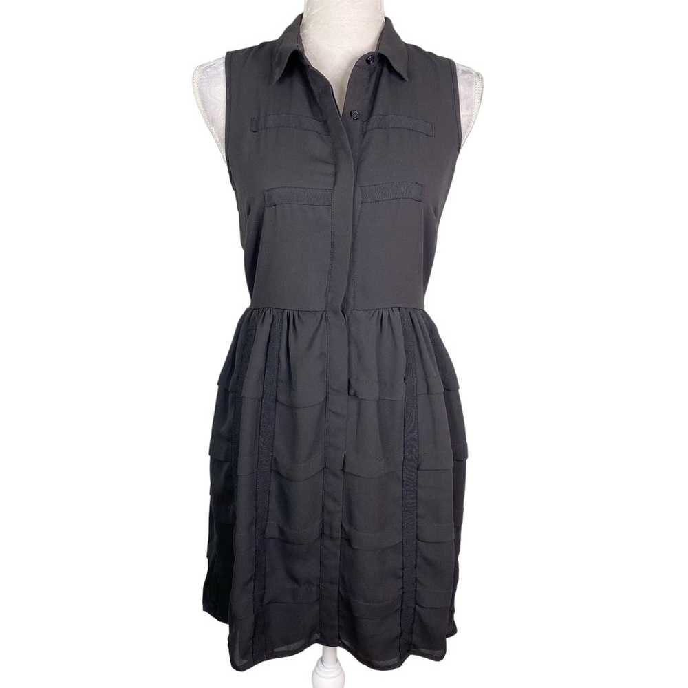 SB by Sachin + Babi Dress 0 Black Sleeveless Laye… - image 3