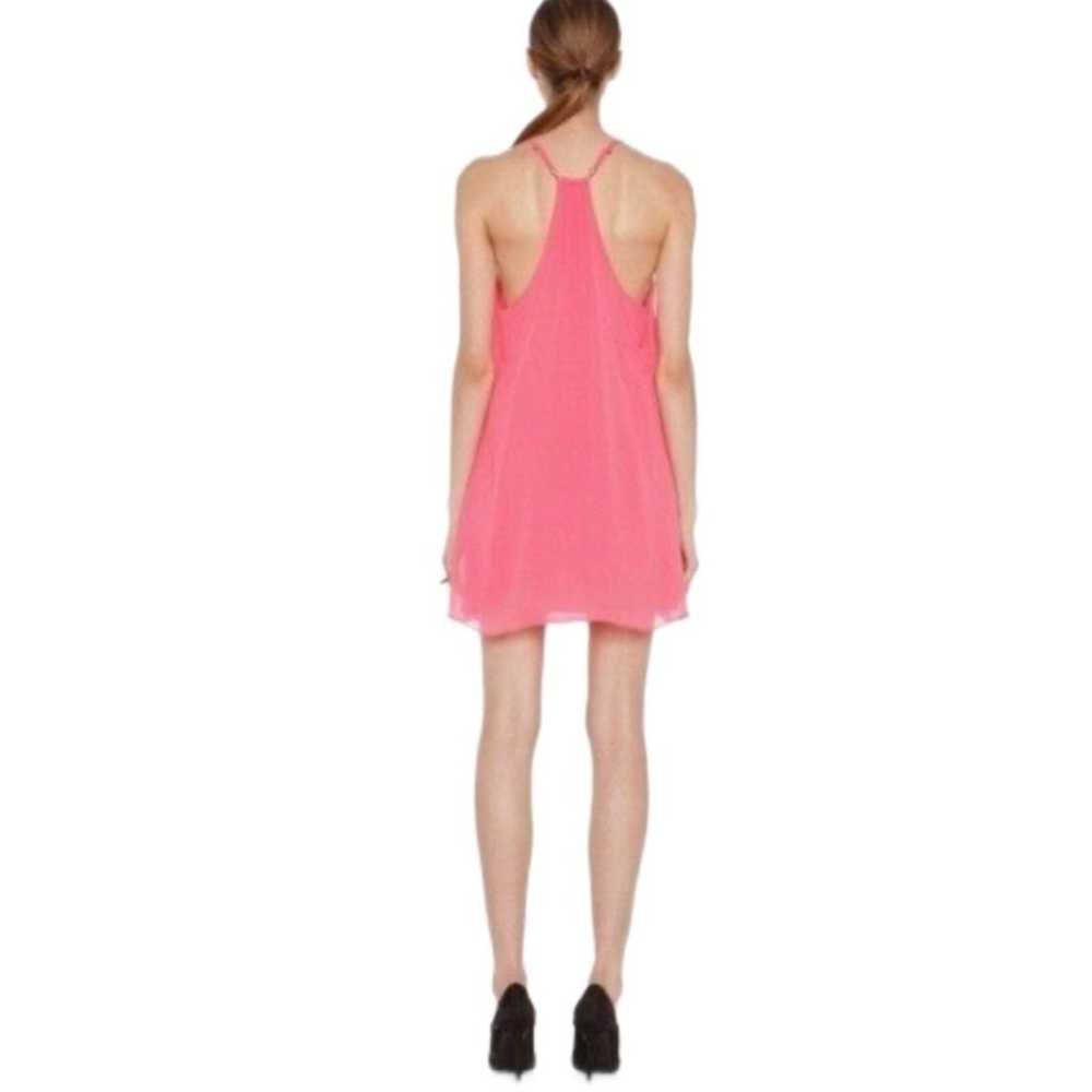 Alice + Olivia Women’s Peggy Silk Mini Dress Pink… - image 4