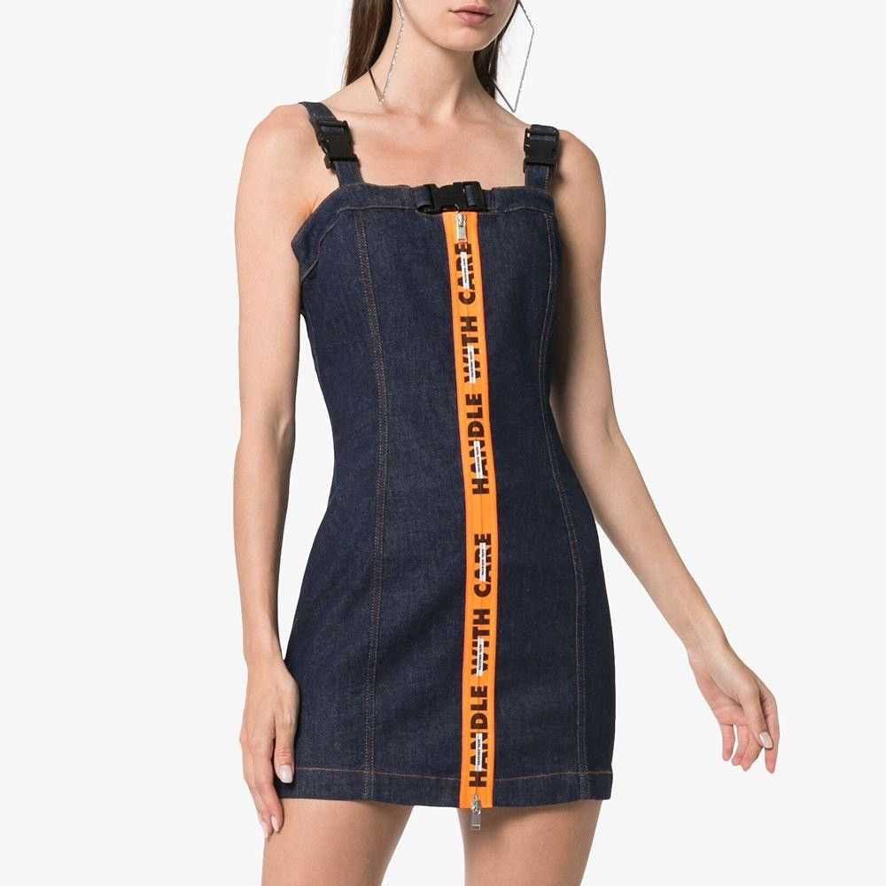 Heron Preston Heron preston denim short dress - image 2