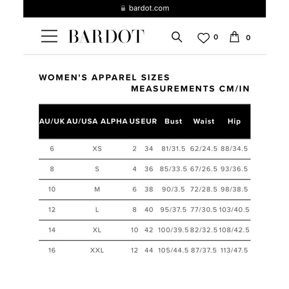 Bardot Womens size Small dress burgundy Midnight … - image 5