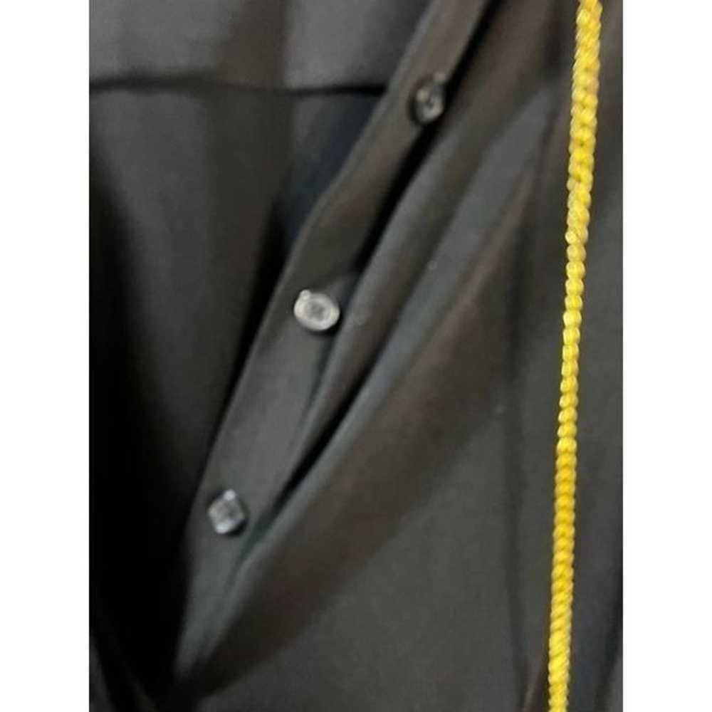 Tahari Chain-Detail V Neck Dress Size 10 - image 8