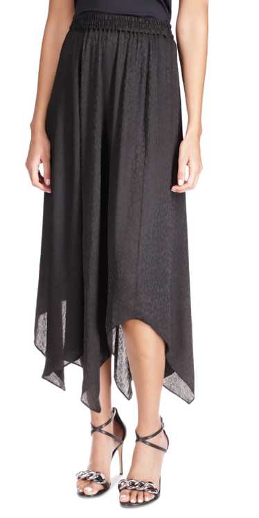 Michael Kors Women's Asymmetrical Maxi Skirt Black
