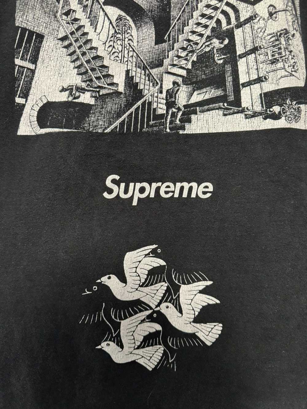 Supreme Supreme MC Escher Collage Tee Black Large - image 8