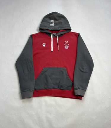 Macron × Soccer Jersey Hoodie Nottingham Forest Ma