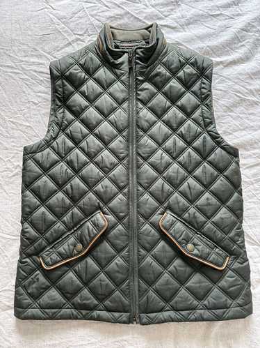 Brooks Brothers Brooks Brothers Quilted Green Vest