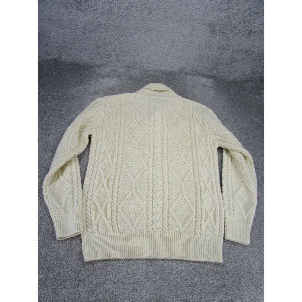 Vintage Vintage Blarney Sweater Mens Small Ivory … - image 3