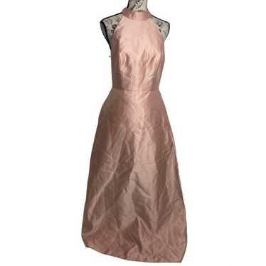 Alfred Sung, Formal Dress, Size 8, Peach - image 1