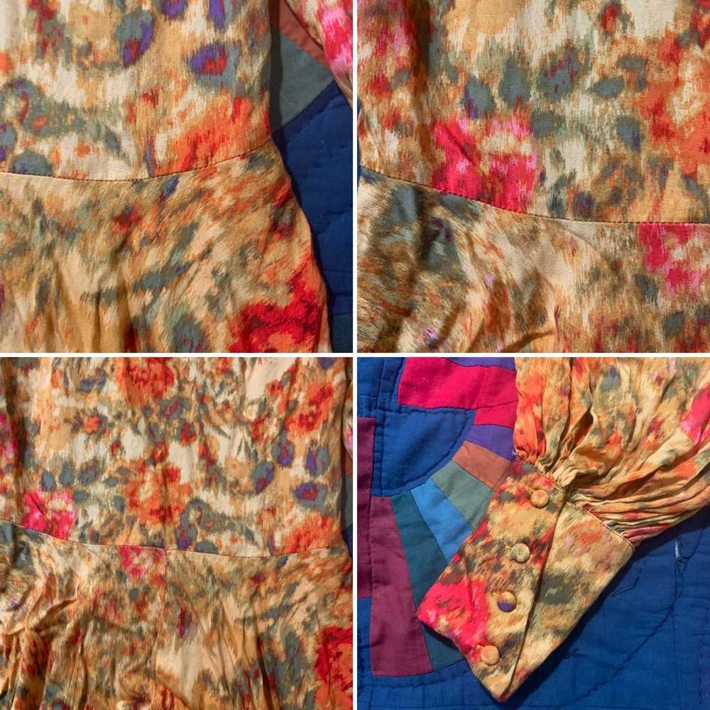 Vici romantic impressionist floral rayon exaggera… - image 5