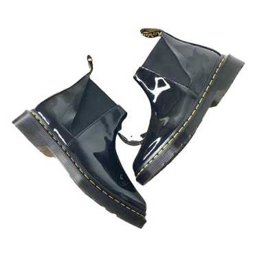 Dr. Martens Chelsea patent leather boots