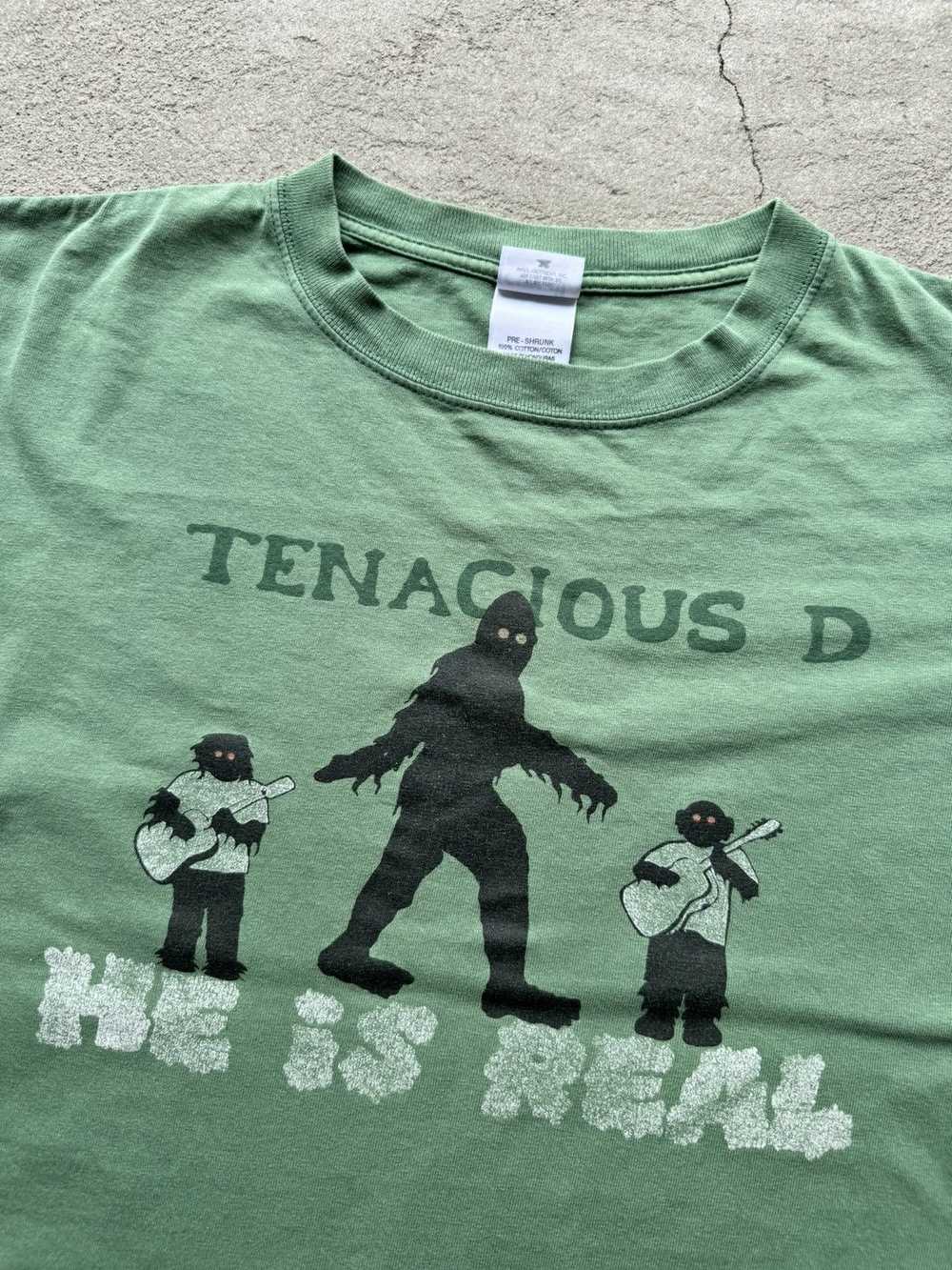 Band Tees × Vintage Vintage Tenacious D He is Rea… - image 2