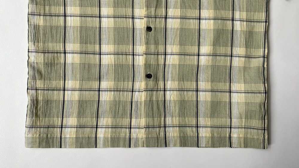 Dries Van Noten S/S 22 Crepe Check Cotton Shirt - image 6