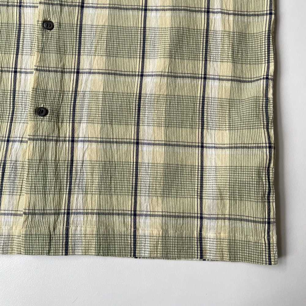 Dries Van Noten S/S 22 Crepe Check Cotton Shirt - image 7