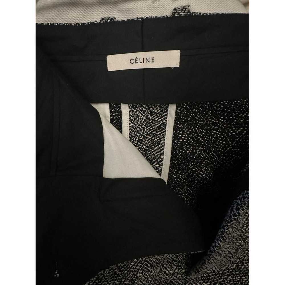 Celine Wool straight pants - image 3