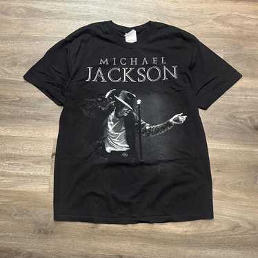 Band Tees × Vintage Vintage Michael Jackson King … - image 1