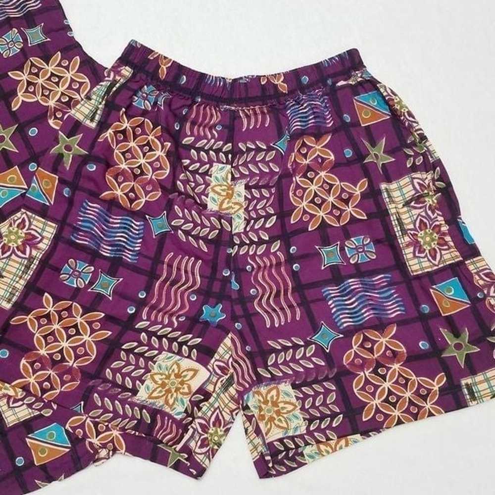 Rare Vintage Zoey & Beth Psychedelic Culotte Set - image 4