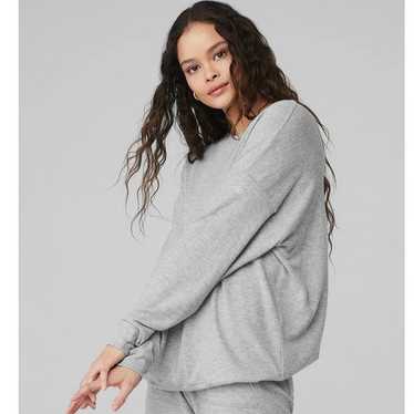 Alo Alo Yoga Soho Pullover in Grey size M