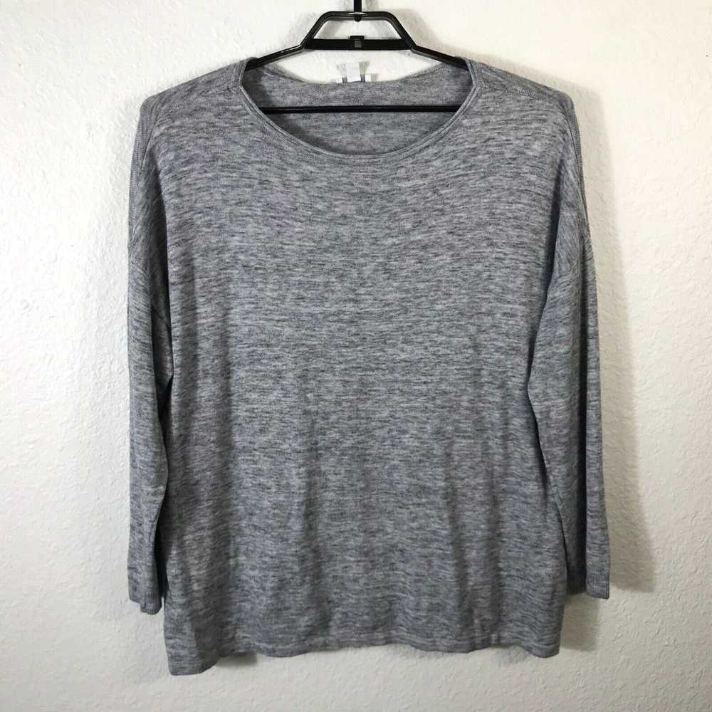 Vintage purejill J.Jill Sweater Plus Size 2X Gray… - image 1
