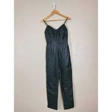 newport news leather jumpsuit