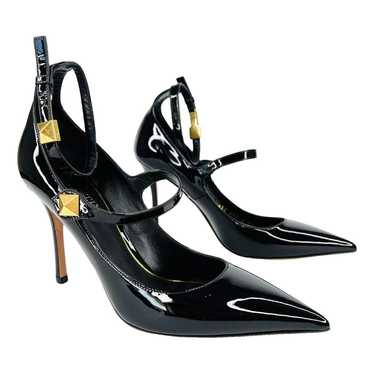 Valentino Garavani Studwrap patent leather heels