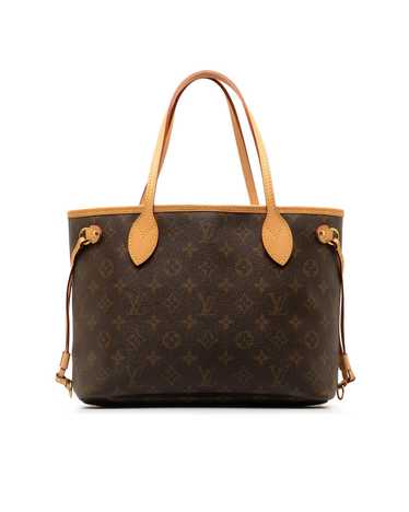 Louis Vuitton Monogram Canvas Open Top Handbag wit