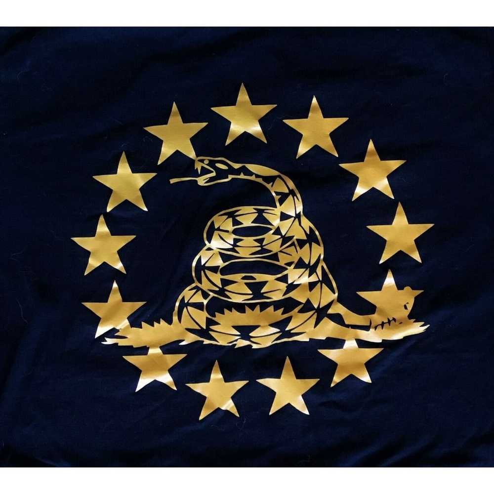Live Free Or Die Don't Tread on Me Rattlesnake T-… - image 1
