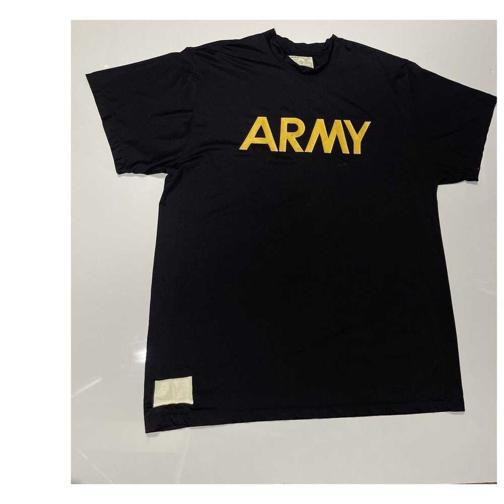 Black Army Workout PT T-Shirt Physical Training A… - image 2