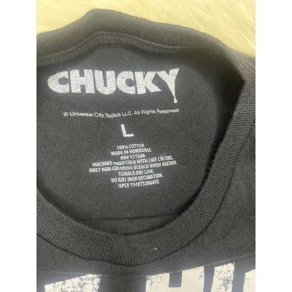 Chucky “Free Hugs” black t shirt sz Large - image 2
