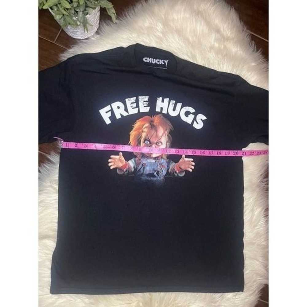 Chucky “Free Hugs” black t shirt sz Large - image 5