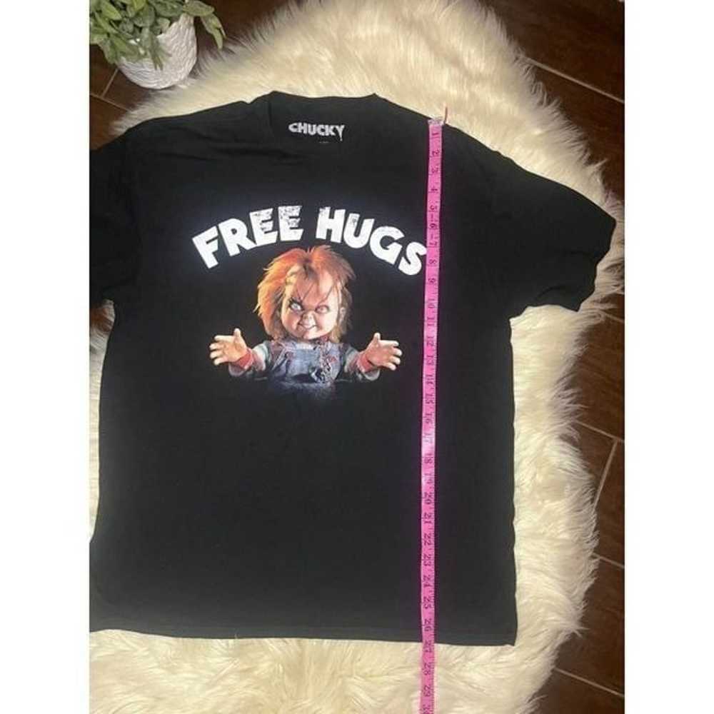 Chucky “Free Hugs” black t shirt sz Large - image 6