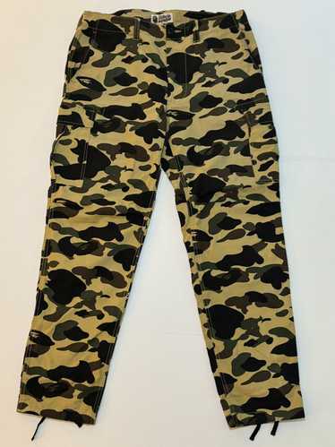 Bape BAPE 1st Camo 6 Pocket Pants 'Yellow'