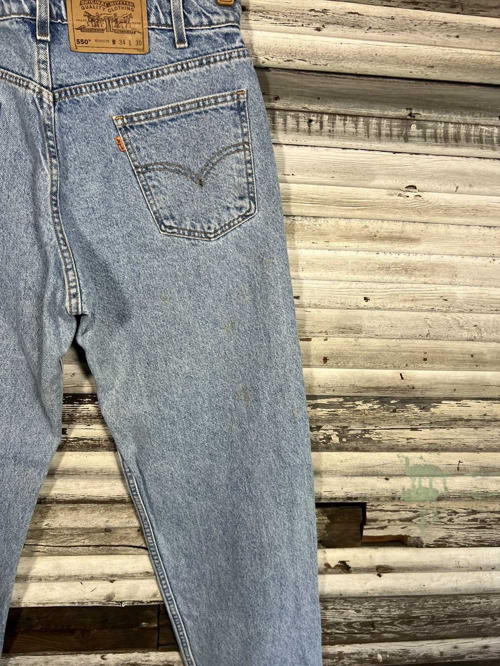 Levi's × Vintage Vintage 550 Orange Tab Levi’s Je… - image 5