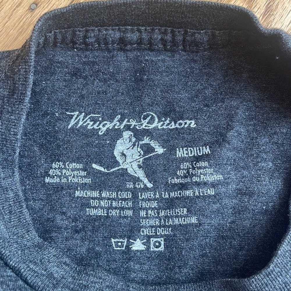 Wright & Ditson  Boston bruins t-shirt size medium - image 3