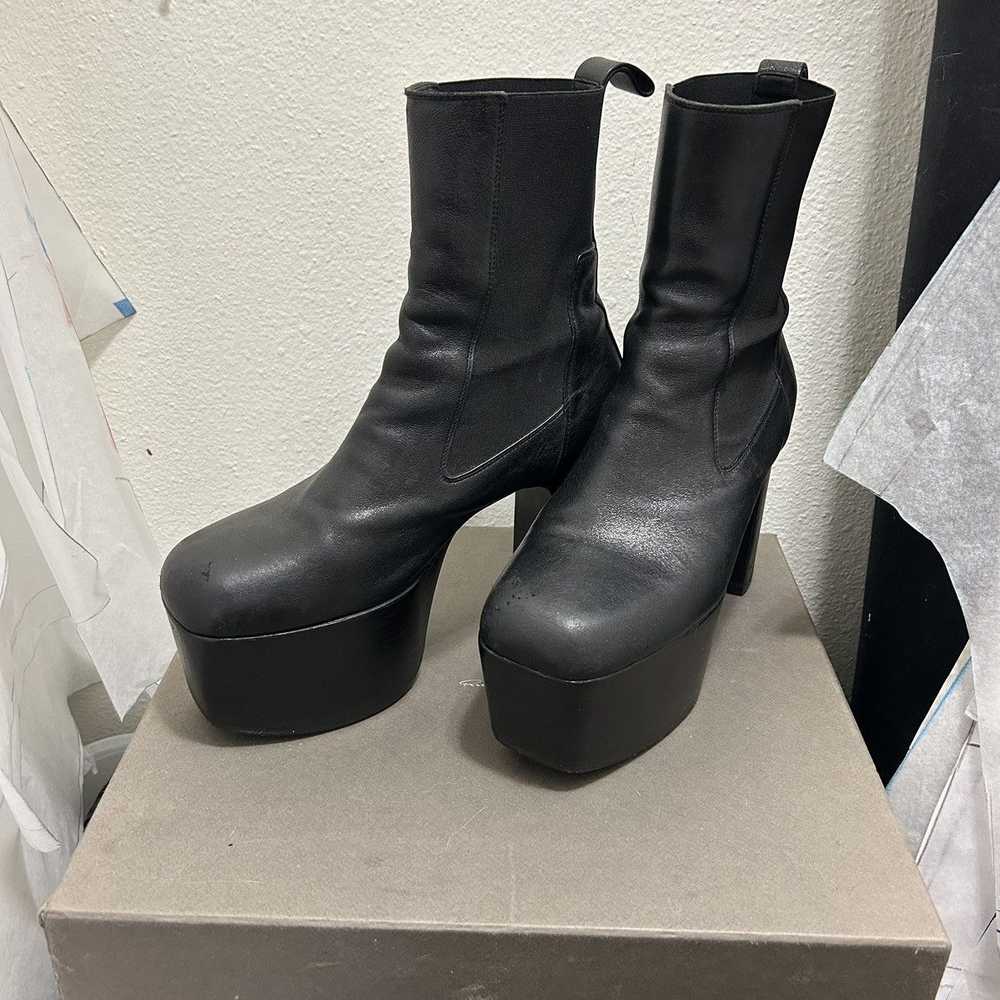 Rick Owens FW19 LARRY KISS HEELS - image 1