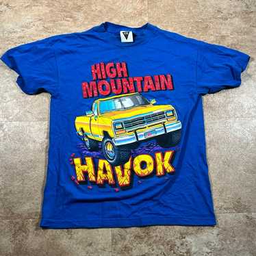 High Mountain Havok Vintage 4X4 Truck T Shirt Larg