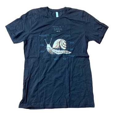 Bella + Canvas Snail Graphic Tee Shirt (M)