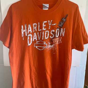 Harley Davidson Motorcycles Tshirt Concord NC Mens