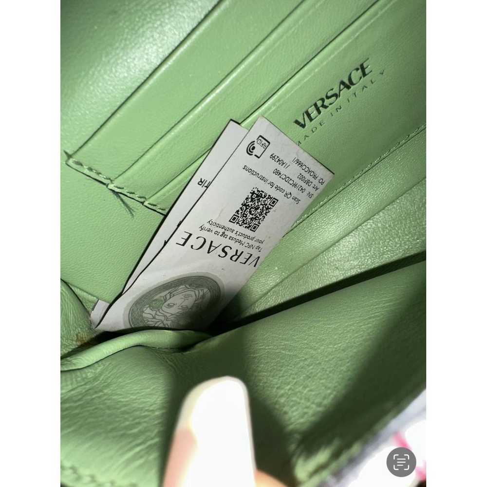 Versace Virtus silk handbag - image 7