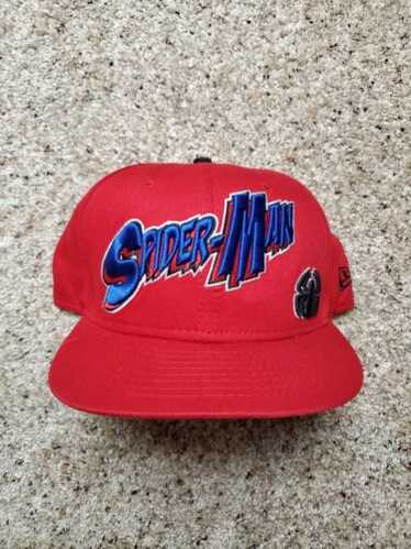 New Era Spider-man Marvel 59fifty Fitted MLB Cap hat Red