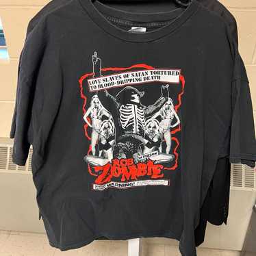 Vintage Rob Zombie Its a Deadly Nightmare T-Shirt… - image 1