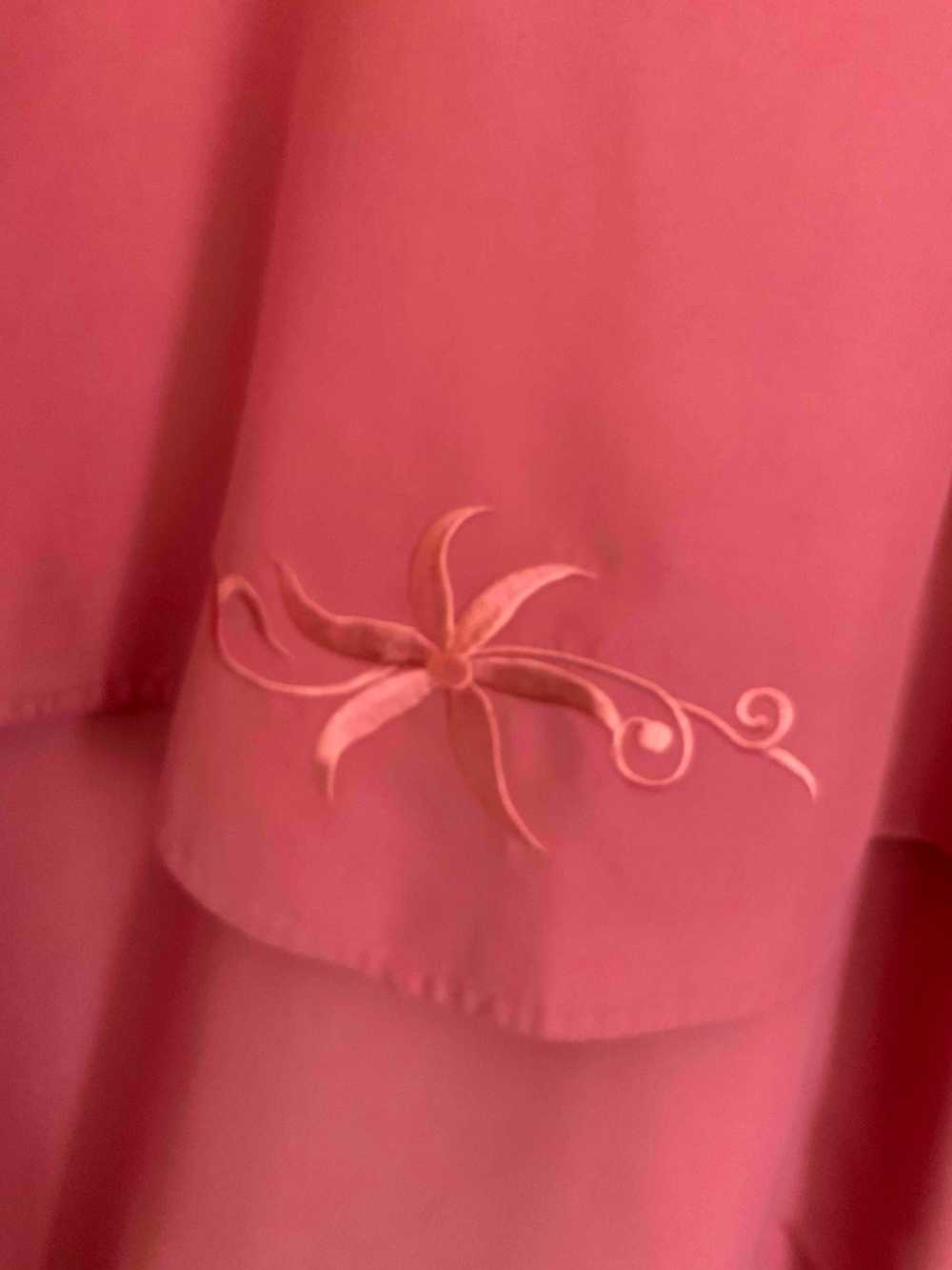 Veste longue rose - image 4